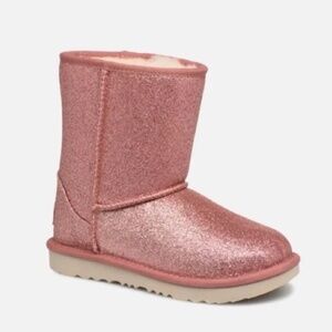 UGG classic pink glitter boots EU36